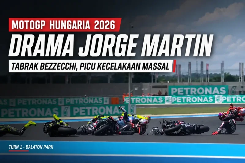 Drama Jorge Martin di MotoGP Hungaria 2026.webp